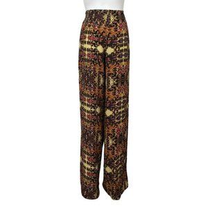 NWT Desigual Women's Pants Flared Style Multicolor Size 40